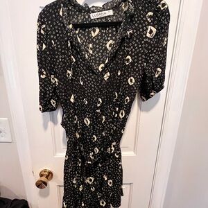 Lusana wrap dress